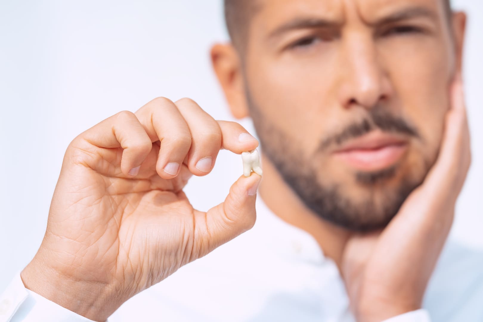 Tooth extraction procedure at Periodontal Specialists of Hawaii in Honolulu